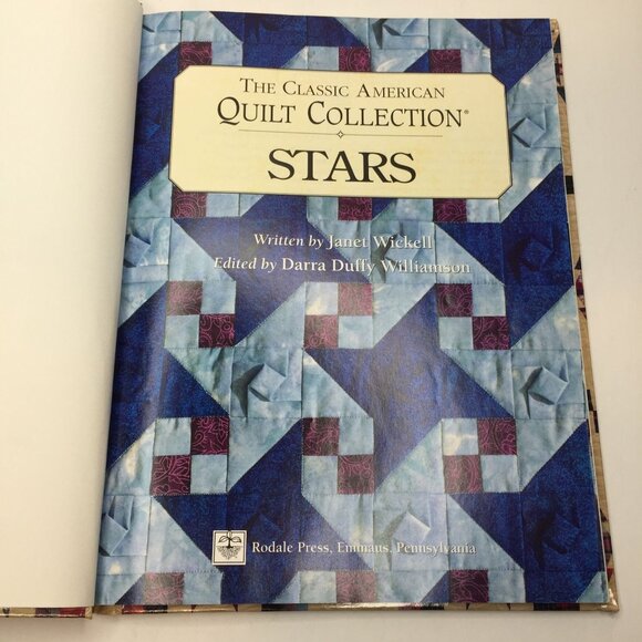 Rodale Press The Classic American Quilt Collection Stars Janet Wickell Hardbound - Picture 2 of 11